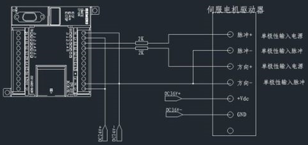 伺服電機接線圖解